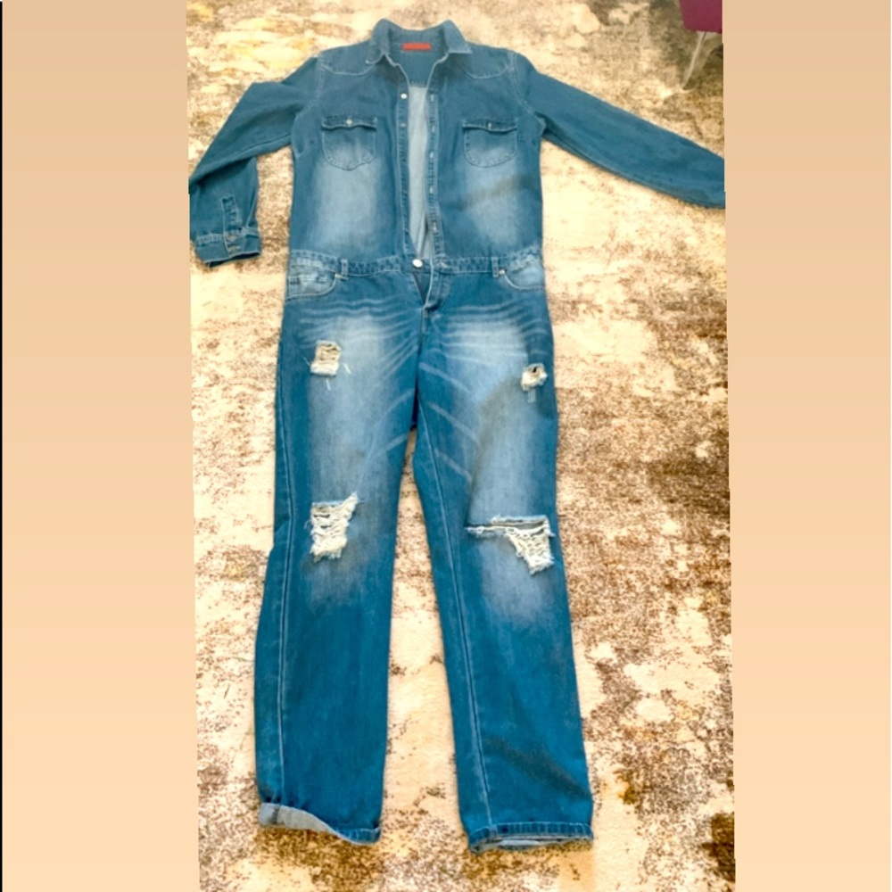 Denim Jumpsuit